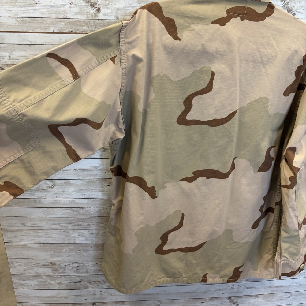 Vintage USAF USCENTAF DCU Large Regular Desert Camo Combat Coat Patches - Picture 5 of 12